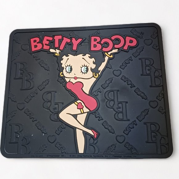 Betty Boop Small Rubber Floor Mat - Picture 1 of 3